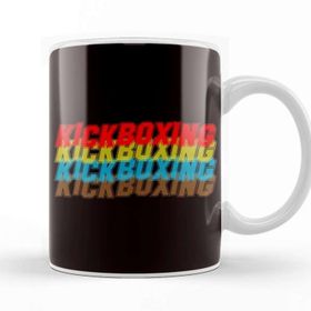 Baskı Dükkanı Retro Kickboxer Vintage Fighter Kickboxing Martial Arts Mma Kupa