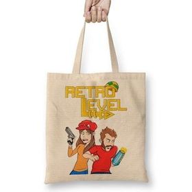 Baskı Dükkanı Retro Level Bez Çanta