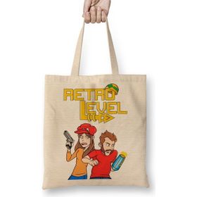 Baskı Dükkanı Retro Level Bez Çanta