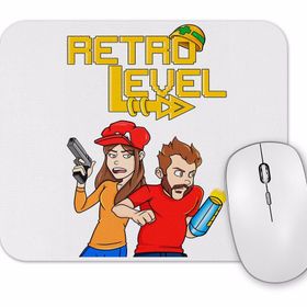 Baskı Dükkanı Retro Level Mouse Pad
