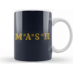 Baskı Dükkanı Retro Mash Logo Kupa