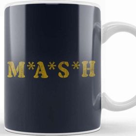 Baskı Dükkanı Retro Mash Logo Kupa