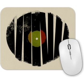 Baskı Dükkanı Retro Müzik Plak Mouse Pad