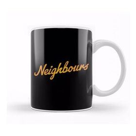 Baskı Dükkanı Retro Neighbours Kupa
