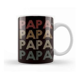 Baskı Dükkanı Retro Papa Vintage Dad Daddy Poppa Father Stepdad Husband Kupa