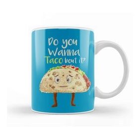 Baskı Dükkanı Retro Pixel Wanna Taco Bout It Kupa