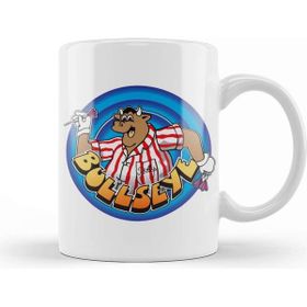 Baskı Dükkanı Retro Retro Bullseye Kupa