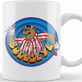 Baskı Dükkanı Retro Retro Bullseye Kupa