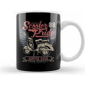 Baskı Dükkanı Retro Scooter Pride 1988 Kupa