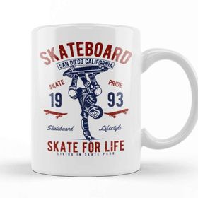 Baskı Dükkanı Retro Skate For Life Kupa