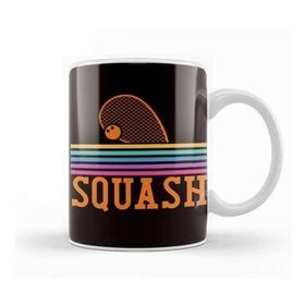 Baskı Dükkanı Retro Squash Racket Ball Sports Court Indoor Trainer Match Kupa