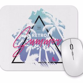Baskı Dükkanı Retro Summer Mouse Pad