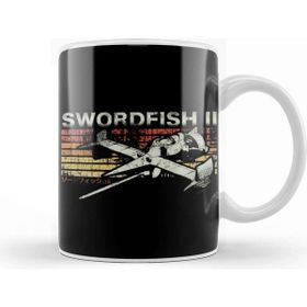 Baskı Dükkanı Retro Swordfish Kupa