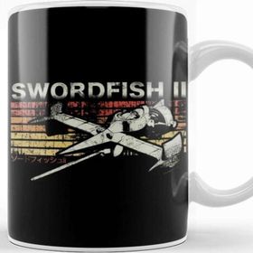 Baskı Dükkanı Retro Swordfish Kupa