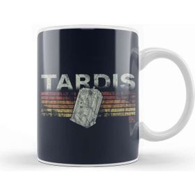 Baskı Dükkanı Retro Tardis Kupa