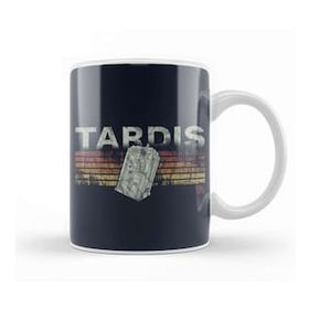 Baskı Dükkanı Retro Tardis Kupa