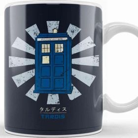 Baskı Dükkanı Retro Tardis Kupa