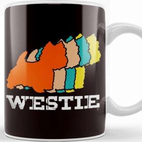 Baskı Dükkanı Retro Westie Vintage West Highland Terrier Dog Breed Owner Kupa