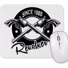 Baskı Dükkanı Revolver Mouse Pad