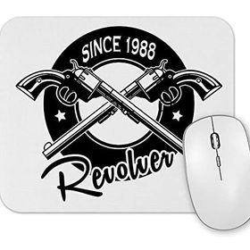 Baskı Dükkanı Revolver Mouse Pad