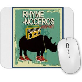 Baskı Dükkanı Rhymenoceros Mouse Pad
