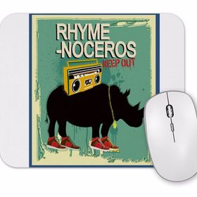 Baskı Dükkanı Rhymenoceros Mouse Pad