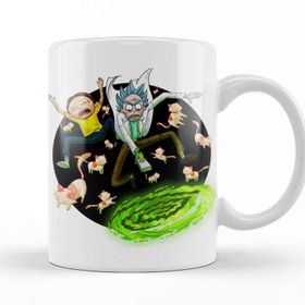 Baskı Dükkanı Rick and Morty 01 Kupa Bardak