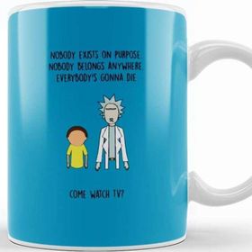 Baskı Dükkanı Rick and Morty 01 Kupa Bardak