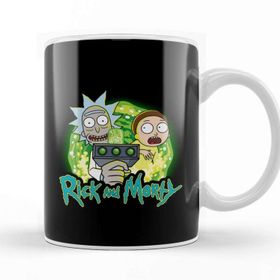 Baskı Dükkanı Rick And Morty 03 Kupa