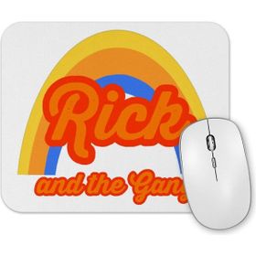 Baskı Dükkanı Rick And the Gang Mouse Pad