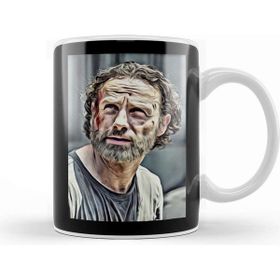 Baskı Dükkanı Rick Grimes Beard Kupa