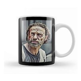 Baskı Dükkanı Rick Grimes Beard Kupa