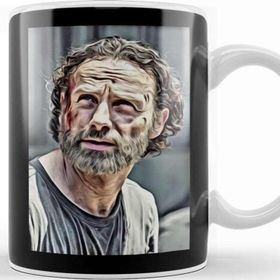 Baskı Dükkanı Rick Grimes Beard Kupa