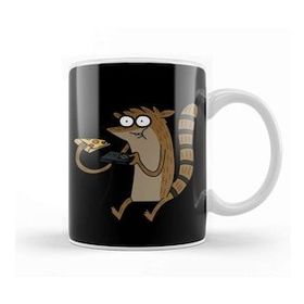 Baskı Dükkanı Rigby A Video Gamer Kupa