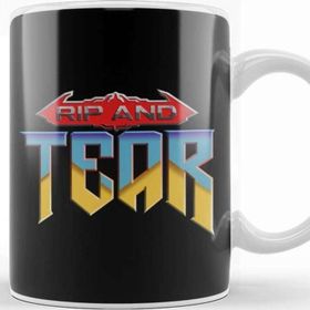 Baskı Dükkanı Rip And Tear Doom Kupa