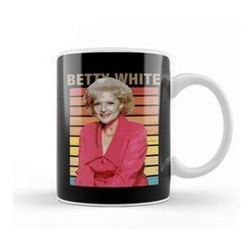 Baskı Dükkanı Rip Betty White Retro Kupa