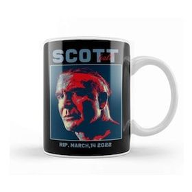 Baskı Dükkanı Rip Scott Hall Porselen 330 ml Beyaz Kupa Bardak