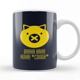 Baskı Dükkanı Roadhog Braha Haha Cough Logo Overwatch Kupa