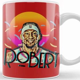 Baskı Dükkanı Robert Covington Vintage Art Legend Basketball Gift Kupa