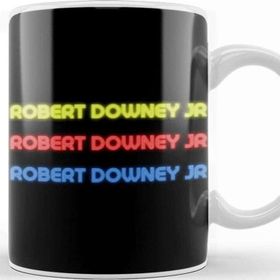 Baskı Dükkanı Robert Downey Jr Artwork Kupa