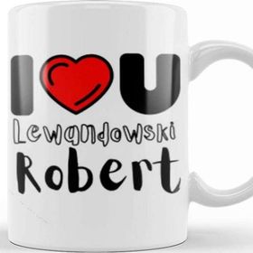 Baskı Dükkanı Robert Lewandowski Merch Kupa