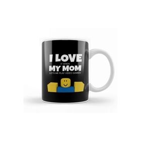 Baskı Dükkanı Roblox Noob I Love My Mom Funny Gamer Gift Kupa