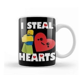 Baskı Dükkanı Roblox Noob Valentines Day I Steal Hearts Kupa