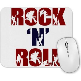 Baskı Dükkanı Rock And Roll Mouse Pad