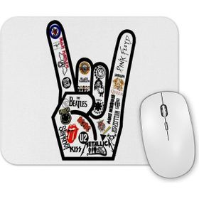 Baskı Dükkanı Rock And Roll Mouse Pad