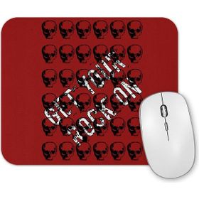 Baskı Dükkanı Rock in Roll Fashion Müzik Mouse Pad