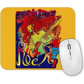 Baskı Dükkanı Rock in Roll Fashion Müzik Mouse Pad