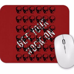 Baskı Dükkanı Rock in Roll Fashion Müzik Mouse Pad