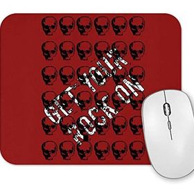 Baskı Dükkanı Rock in Roll Fashion Müzik Mouse Pad