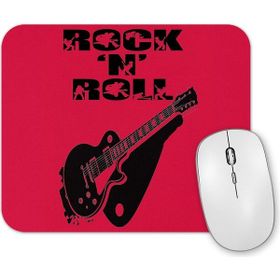 Baskı Dükkanı Rock in Roll Müzik Mouse Pad